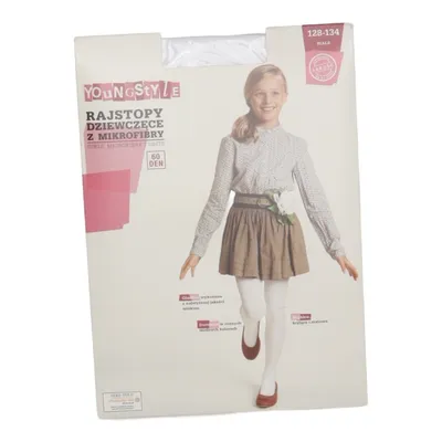 Nylon socks (White) from Youngstyle Elastane, Polyamide