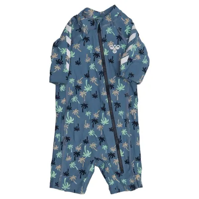 UV beschermende kleding (Blauw, Meerkleurig) van Hummel Elastaan, Polyamide