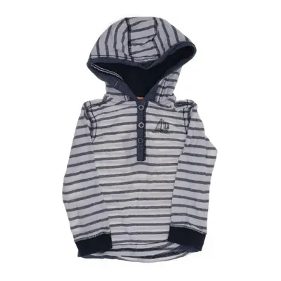 Capuchon sweater (Wit, Blauw) van Pusblu Katoen