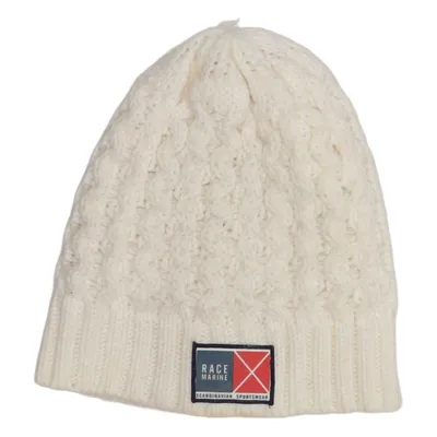 Bonnet (Blanc) de Race Marine Acrylique, Polyester