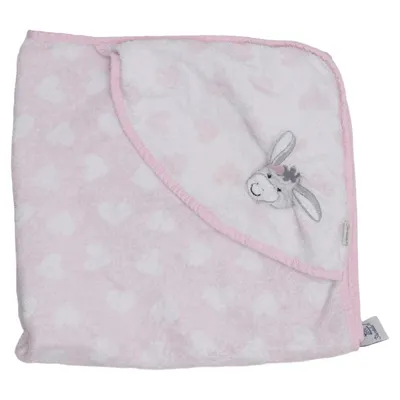 Cape de bain (Rose, Blanc) de Sterntaler Coton