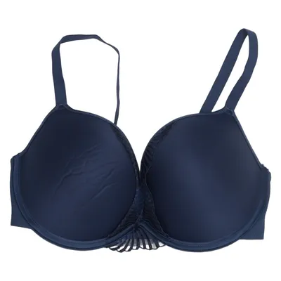 Bra (Blue) from Femilet Elastane, Polyamide, Polyester