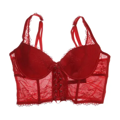 Bustier (Rood) van Secret Possessions Nylon, Elastaan, Polyester