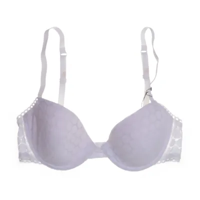 Bra (White) from Monoprix Femme Elastane, Polyamide, Polyester
