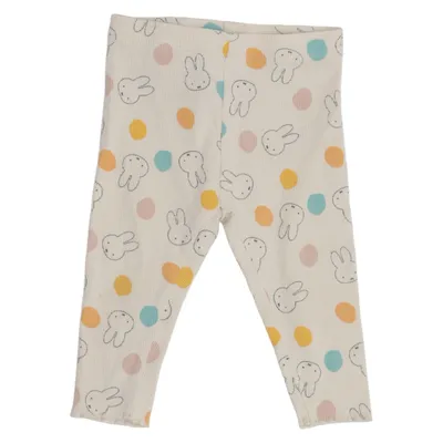 Leggings (Beige, Flerfärgad) från Miffy Bomull, Elastan