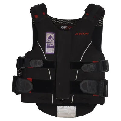 Gilet d'équitation (Noir) de CRW Classic Riding Wear