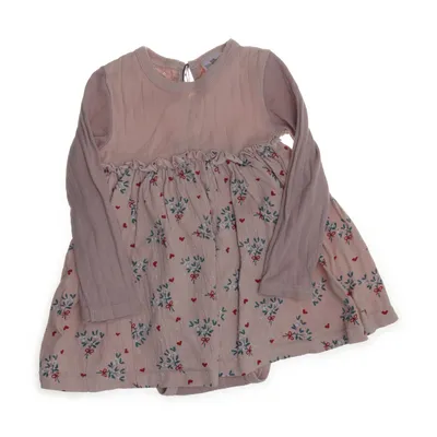 Jurk (Beige, Meerkleurig) van So Cute Katoen, Elastaan
