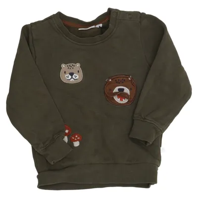 Sweatshirt (Vert, Multicolore) de Liegelind Coton, Élasthane