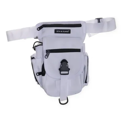 Waist bag (White, Black) from Zeta & Island