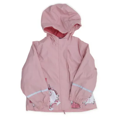 Regnjacka (Rosa, Vit) från Kiki & Koko Polyester, Polyuretan