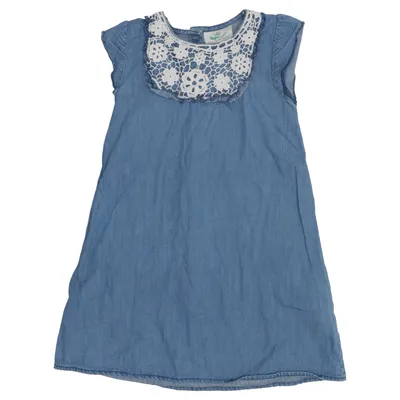 Denim dress (Blue) from Topolino Cotton