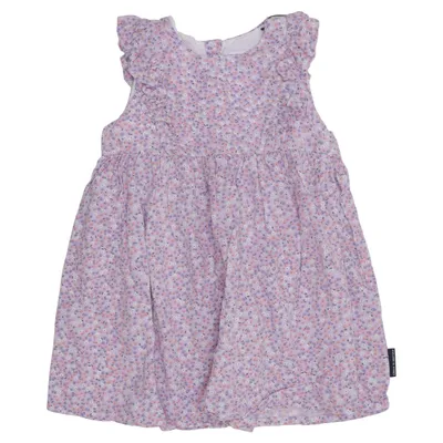 Jurk (Lila, Roze, Wit) van Polarn O. Pyret Organisch katoen, Viscose