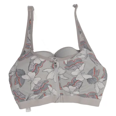 Sport-bh (Grijs, Meerkleurig) van Victoria Sport Elastaan, Polyamide