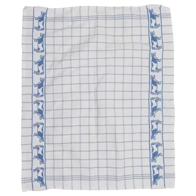 Keukenhanddoek (Blauw, Wit) van Haller Textilwerk Katoen