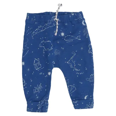 Pyjamasbukser (Blå, Hvid) fra Next Baby Bomuld