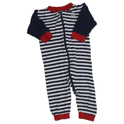 Rompertjes (Blauw, Wit, Rood) van Bambu Baby Katoen