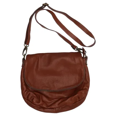 Sac à bandoulière (Marron) de Piké Cuir