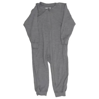 Strampler (Grau) von Naturkompaniet x Marbäck Tricot Wolle