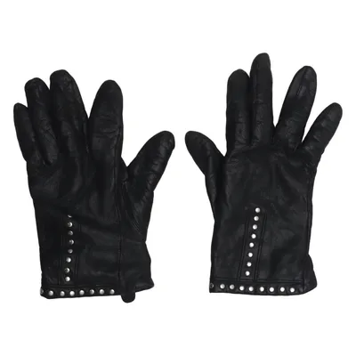 Lederhandschuhe (Schwarz) von Gaucho Leder, Wolle