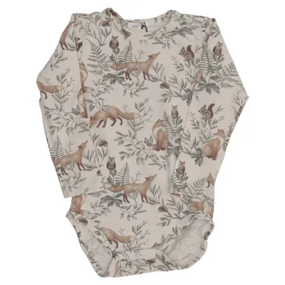 Body (Beige, Flerfarvet) fra Newbie by KappAhl Bomuld, Elastan