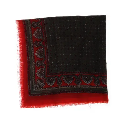 Handkerchief (Red, Green, White) from Kaschmir Cashmere