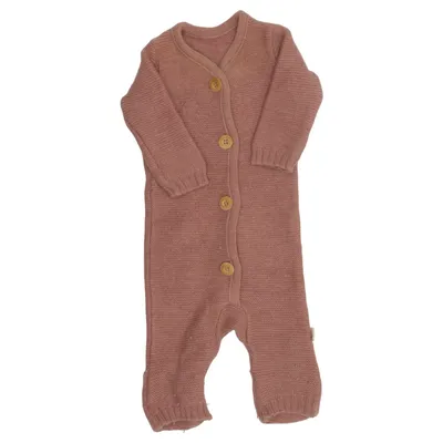 Rompers (Pink) from Disana Wool