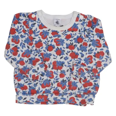 Sweatshirt (Weiß, Rot, Blau) von Petit Bateau Baumwolle