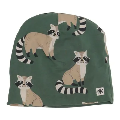 Beaniemössa (Grön, Flerfärgad) från Lindex Baby Bomull, Elastan