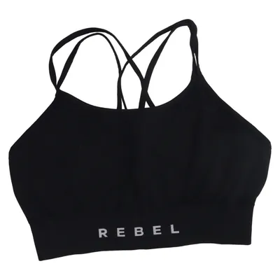 Sports bra (Black) from Rebel