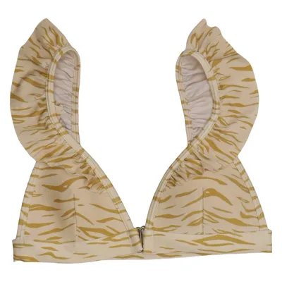 Haut de bikini (Jaune, Blanc) de Love Stories x H&M Polyamide, Élasthane, Polyester