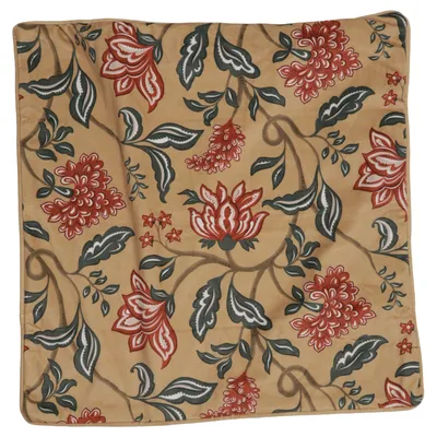 Cushion cover (Beige, Multicolored) from Mio Polyester