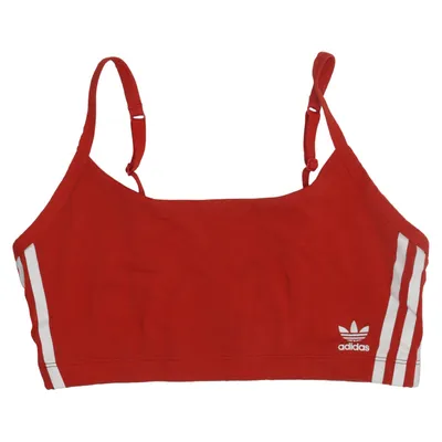 Brassière (Rouge, Blanc) de Adidas Originals Coton, Lyocell