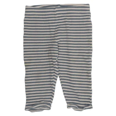Broek (Blauw, Beige) van Rikiki Katoen, Elastaan
