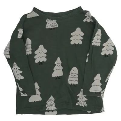 Long sleeve T-shirt (Green) from Lindex Kids Cotton