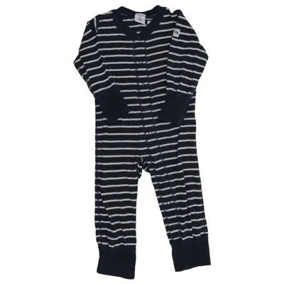 Rompers (Blue, White) from Polarn O. Pyret Cotton