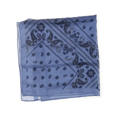 Näsduk (Blå) från Åhléns Polyester