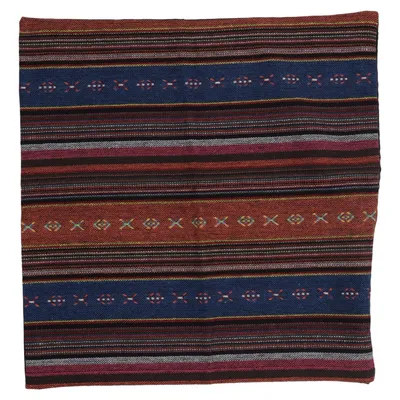 Cushion cover (Blue, Multicolored) from Svanefors Cotton, Polyester
