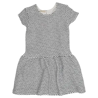 Jurk (Zwart, Wit) van Prénatal Katoen, Elastaan, Polyester