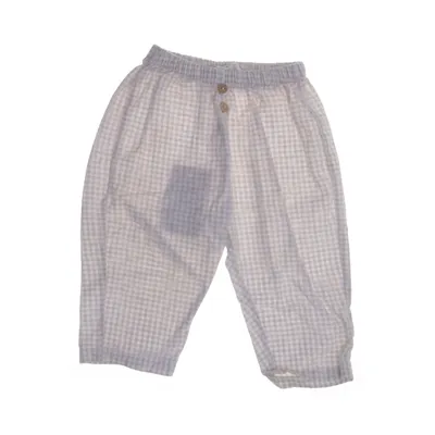 Pants (Beige, White) from HEJLENKI Cotton