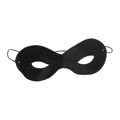 Masquerade-masker (Zwart)
