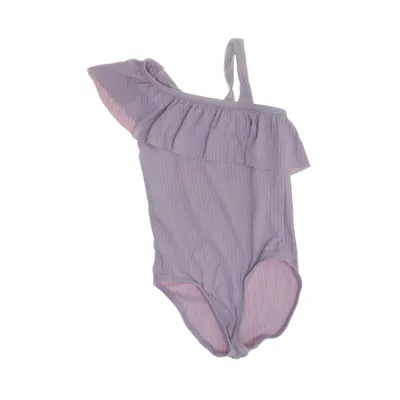 Baddräkt (Lila) från Lindex Polyamid, Elastan, Polyester, Linne