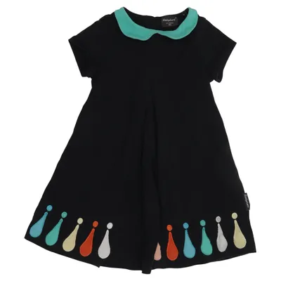 Dress (Black, Multicolored) from Littlephant at Lindex Organic cotton