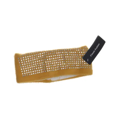 Bandeau à cheveux (Jaune, Argent) de Classic Fashion