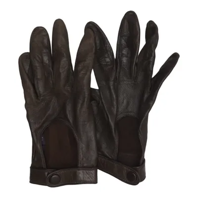 Lederhandschuhe (Braun) von Ryłko Leder