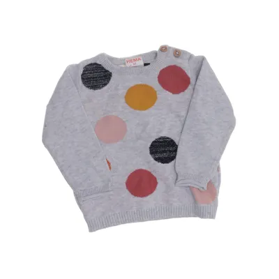 Tröja (Grå, Flerfärgad) från Hema Bomull, Metallfiber, Nylon