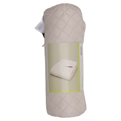 Överkast (Beige) från Livarno Återvunnen polyester