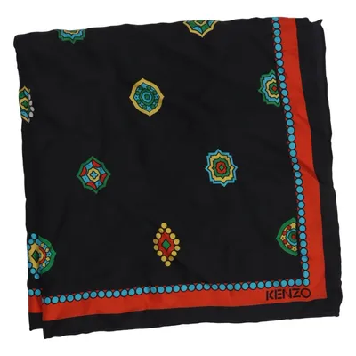 Handkerchief (Black, Multicolored) from Kenzo x H&M Silk