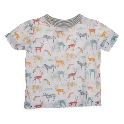 T-shirt (Vit, Flerfärgad) från Alana Ekologisk bomull