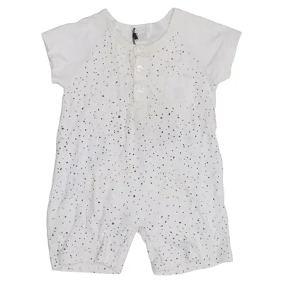 Rompers (White) from Livly Baby Cotton