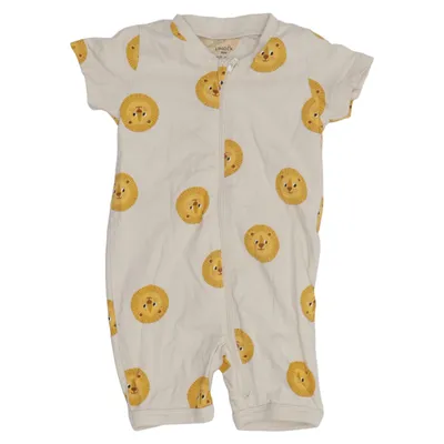 Sparkdräkt (Beige, Gul) från Lindex Baby Bomull